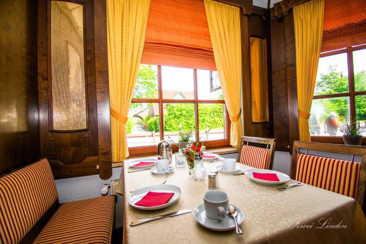 Hotel Zwei Linden - Links Der Elbe - Niedersachsen Balje Екстер'єр фото