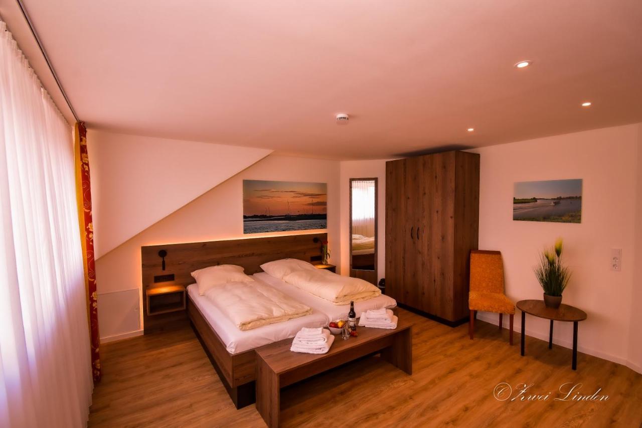 Hotel Zwei Linden - Links Der Elbe - Niedersachsen Balje Екстер'єр фото