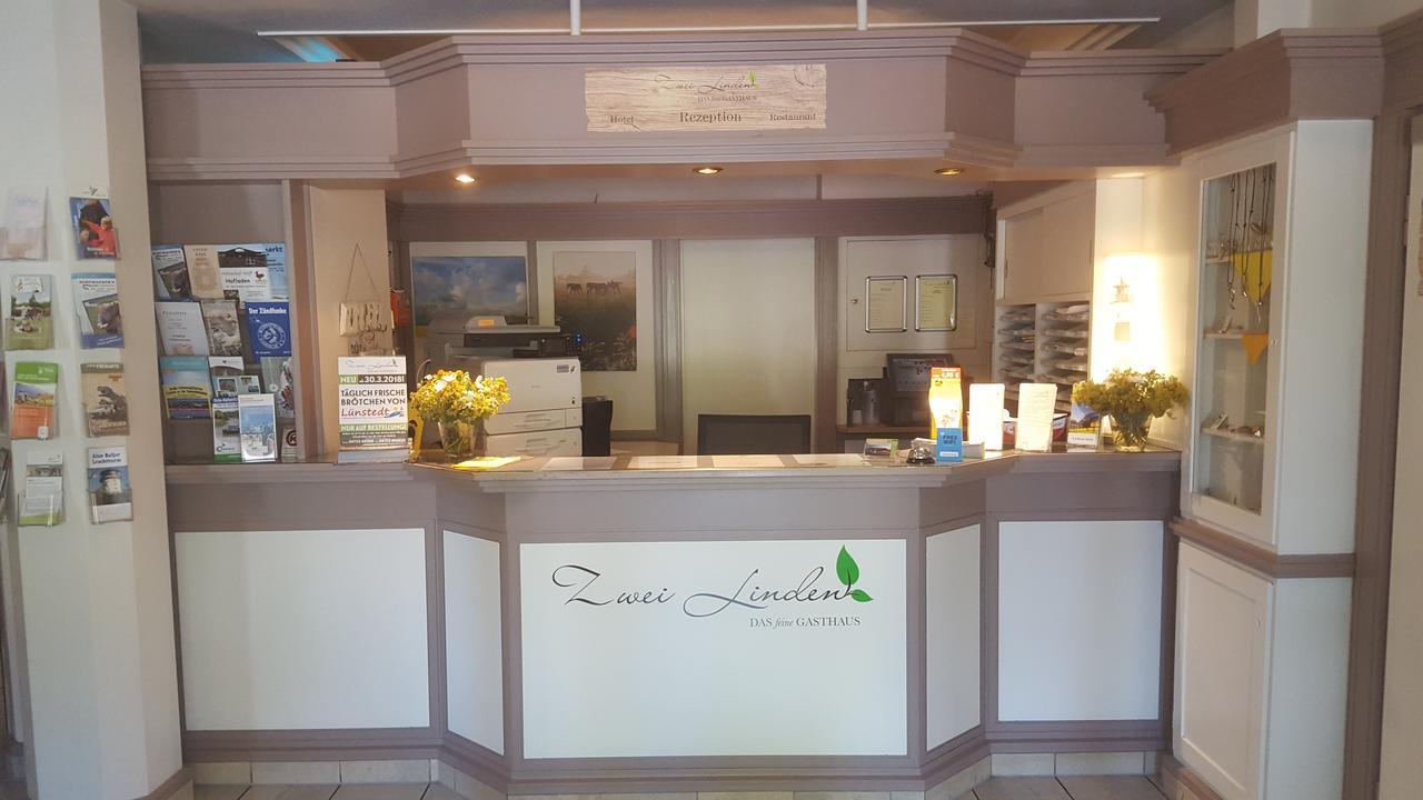 Hotel Zwei Linden - Links Der Elbe - Niedersachsen Balje Екстер'єр фото